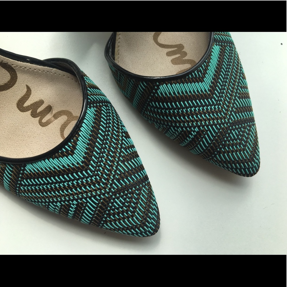 Sam Edelman Okala blue brown and black shoes - Picture 1 of 4